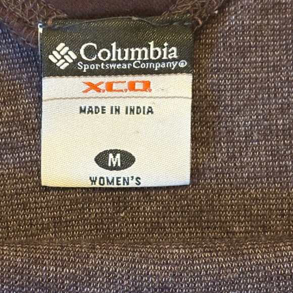 Columbia Shirt Womens Medium Long Sleeve Outdoor V Neck Casual Stretch XCQ - Picture 7 of 9